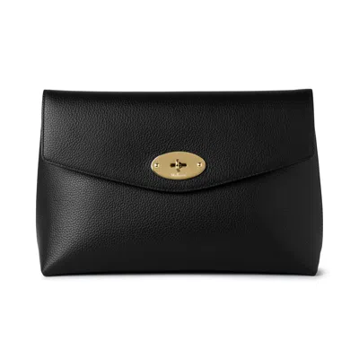 Mulberry Large Darley Cosmetic Pouch Black