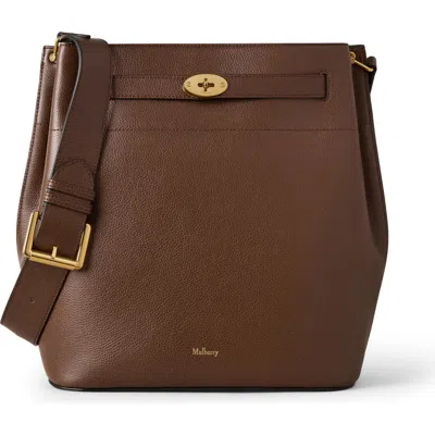 Mulberry Large Islington Bucket In Brown