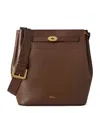 Mulberry Large Leather Islington Bucket Bag In Brown