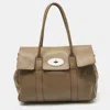 MULBERRY LEATHER BAYSWATER SATCHEL