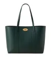 Mulberry 'bayswater Small' Green Tote Bag With Postman's Lock Closure In Leather Woman In Green