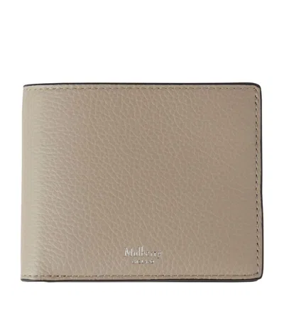 Mulberry Leather Bifold Wallet In Yellow