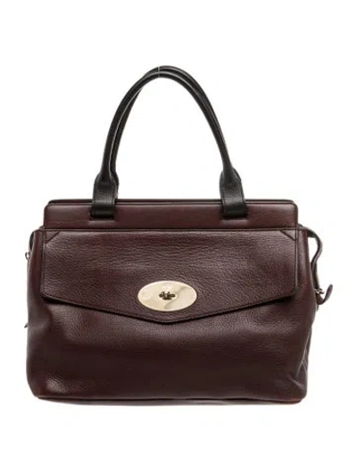 Pre-owned Mulberry Leather Blenheim Small In Brown