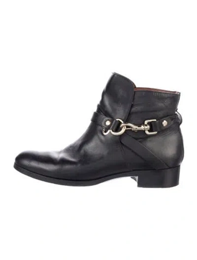 Pre-owned Mulberry Leather Boots In Black