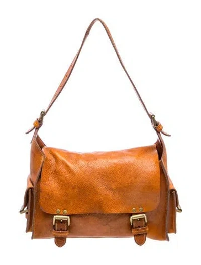 Pre-owned Mulberry Leather Brooke In Brown
