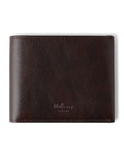 Mulberry Leather Camberwell Card Wallet In Brown