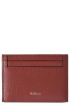 Mulberry Leather Card Case In Brown