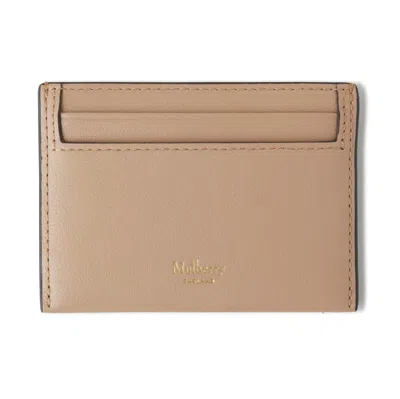 Mulberry Leather Card Case In Brown