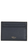 Mulberry Leather Card Case In Night Sky