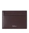 Mulberry Leather Card Holder In Black