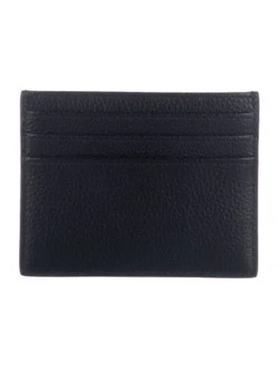 Pre-owned Mulberry Leather Card Holder In Black
