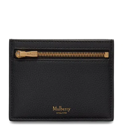 Mulberry Black Leather Cardholder