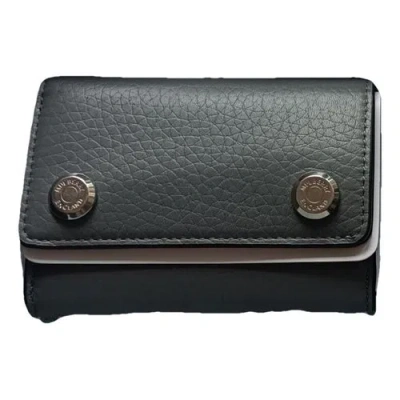 Pre-owned Mulberry Leather Card Wallet In Multicolour