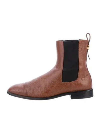 Pre-owned Mulberry Leather Chelsea Boots In Brown