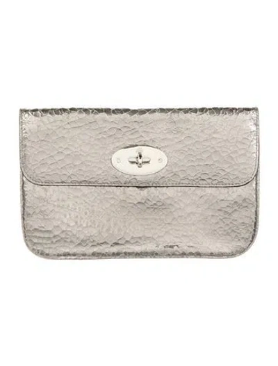 Pre-owned Mulberry Leather Clemmie In Neutrals