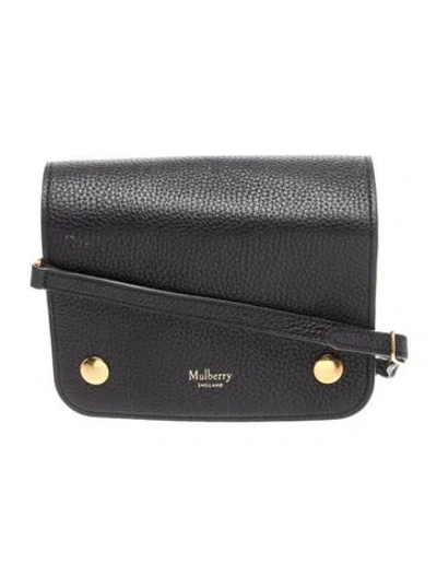 Pre-owned Mulberry Leather Clifton In Gray