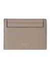 Mulberry Leather Continental Card Holder In Neutral