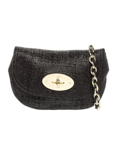 Pre-owned Mulberry Leather Crossbody Bag In Black