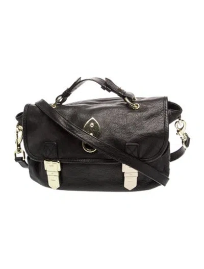 Pre-owned Mulberry Leather Crossbody Bag In Black