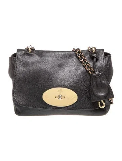Pre-owned Mulberry Leather Crossbody Bag In Black