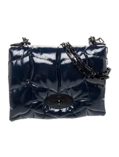 Pre-owned Mulberry Leather Crossbody Bag In Blue