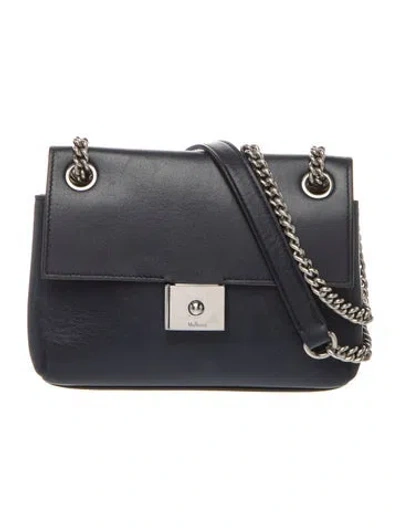 Pre-owned Mulberry Leather Crossbody Bag In Blue