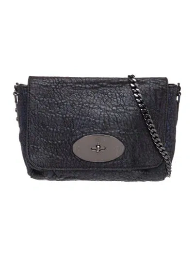 Pre-owned Mulberry Leather Crossbody Bag In Blue