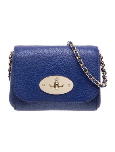 Pre-owned Mulberry Leather Crossbody Bag In Blue
