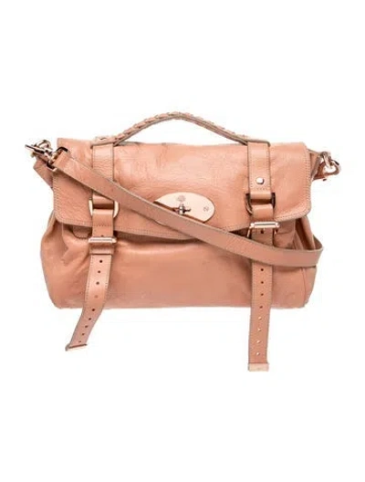 Pre-owned Mulberry Leather Crossbody Bag In Brown