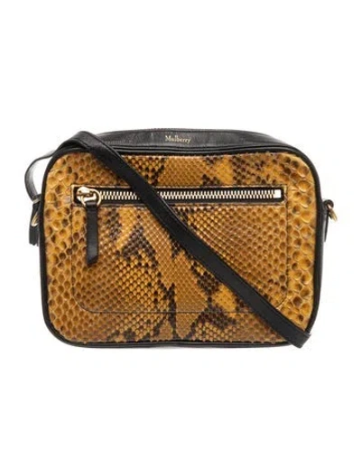 Pre-owned Mulberry Leather Crossbody Bag In Brown