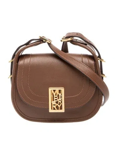 Pre-owned Mulberry Leather Crossbody Bag In Brown