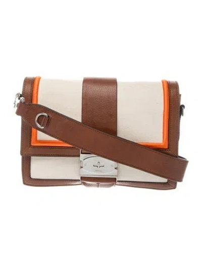 Pre-owned Mulberry Leather Crossbody Bag In Brown