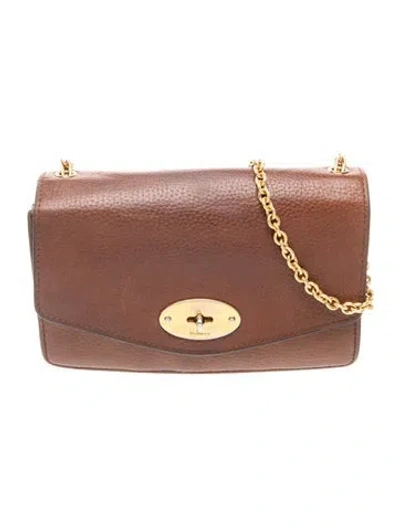 Pre-owned Mulberry Leather Crossbody Bag In Brown