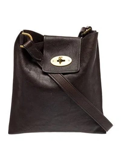 Pre-owned Mulberry Leather Crossbody Bag In Brown