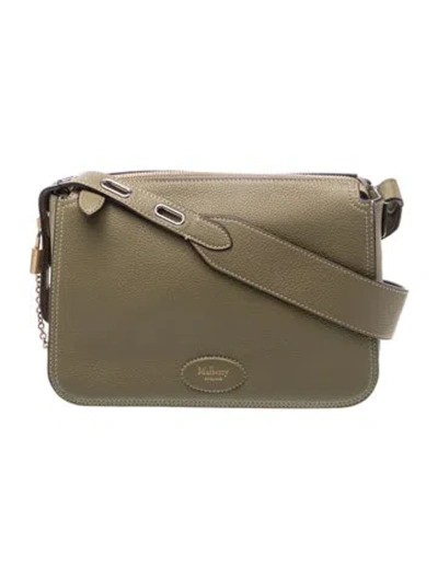 Pre-owned Mulberry Leather Crossbody Bag In Green