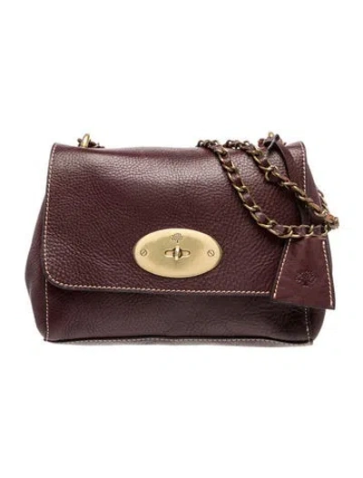 Pre-owned Mulberry Leather Crossbody Bag In Red