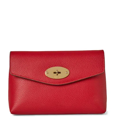 Mulberry Leather Darley Cosmetic Pouch In Multi