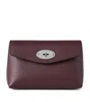Mulberry Leather Darley Cosmetics Pouch In Red