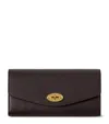 Mulberry Leather Darley Wallet In Black