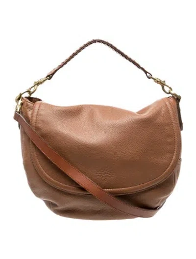 Pre-owned Mulberry Leather Effie In Brown