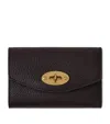 Mulberry Leather Folded Darley Wallet In Black