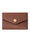 Mulberry Leather Folded Multi-card Wallet In Brown