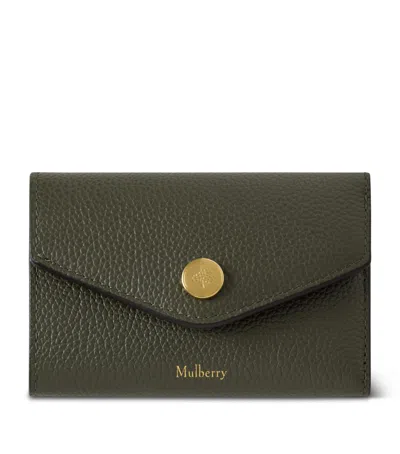 MULBERRY MULBERRY LEATHER FOLDED MULTI-CARD WALLET