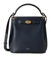 Mulberry Leather Islington Bucket Bag In Blue