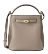 Mulberry Leather Islington Bucket Bag In Neutral