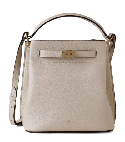 Mulberry Mini Islington Bucket Cross Body Bag In Neutral