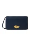Mulberry Leather Lana Chain Wallet In Night Sky
