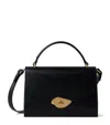 Mulberry Leather Lana Top-handle Bag In Black