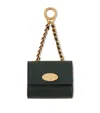 Mulberry Lily Leather Keyring In Green