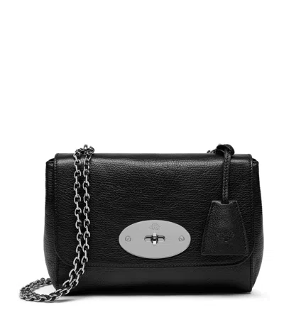 Mulberry Lily Convertible Leather Shoulder Bag In Black